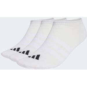 Adidas Unisex Thin&Light Sportswear No Show Socks 3 Pair Pack, white/white/black, 37-40 Adidas Unisex Thin&Light Sportswear No Show Socks 3 Pair Pack, white/white/black, 37-40