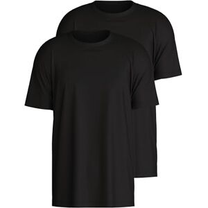 CALIDA Natural Benefit T-Shirt Herren, im praktischen Doppelpack schwarz 52-54 CALIDA Natural Benefit T-Shirt Herren, im praktischen Doppelpack schwarz 52-54