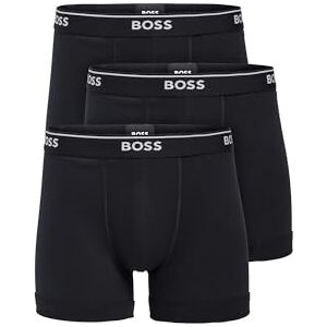 Boss Herren 3er-Pack Boxershorts aus Baumwolle Retroshorts, Midnight Black, Medium Boss Herren 3er-Pack Boxershorts aus Baumwolle Retroshorts, Midnight Black, Medium