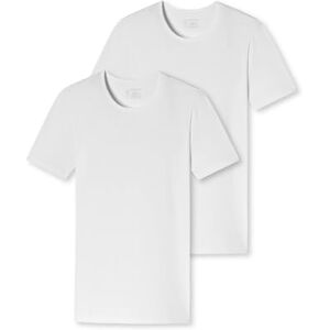 Schiesser Herren 95/5 Organic Cotton Unterhemd Rundhals, weiß, L (2er Pack) Schiesser Herren 95/5 Organic Cotton Unterhemd Rundhals, weiß, L (2er Pack)