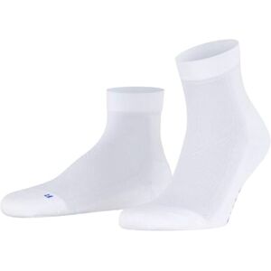 FALKE Unisex Socken Cool Kick U Sso weich atmungsaktiv schnelltrocknend einfarbig 1 Paar, Weiß White 2000, 44-45 FALKE Unisex Socken Cool Kick U Sso weich atmungsaktiv schnelltrocknend einfarbig 1 Paar, Weiß White 2000, 44-45