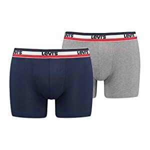 Levi's Herren Boxer Underwear, Navy, M Levi's Herren Boxer Underwear, Navy, M