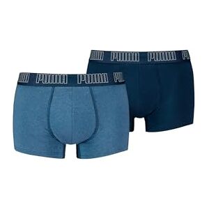 Puma Boxer Trunk Boxershorts Herren Everyday Unterhose Pant Unterwäsche 2er Pack, Farbe:007 Denim, Bekleidungsgröße:M Puma Boxer Trunk Boxershorts Herren Everyday Unterhose Pant Unterwäsche 2er Pack, Farbe:007 Denim, Bekleidungsgröße:M
