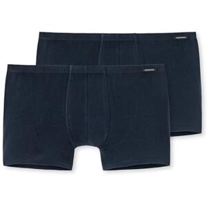 Schiesser Herren Multipacks Shorts (2er Pack) Boxershorts, 2per Pack Blau (dunkelblau 803), XX-Large (Herstellergröße: 008) Schiesser Herren Multipacks Shorts (2er Pack) Boxershorts, 2per Pack Blau (dunkelblau 803), XX-Large (Herstellergröße: 008)