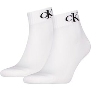 Calvin Socks Ckj Men Quarter 2P Monogram Calvin Socks Ckj Men Quarter 2P Monogram