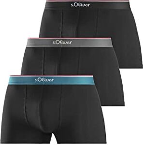 s.Oliver Herren 62741262 Boxershorts, Schwarz, XXL EU s.Oliver Herren 62741262 Boxershorts, Schwarz, XXL EU