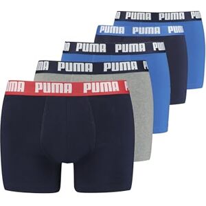Puma Herren Basic Men's (5 Pack) Boxer Slip, Mehrfarbig (Blue/Grey /Melange), M EU Puma Herren Basic Men's (5 Pack) Boxer Slip, Mehrfarbig (Blue/Grey /Melange), M EU