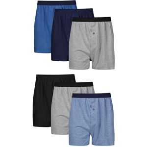 Hanes Herren Men's Knit Pack of 6 Boxershorts, Verschiedene Farben, Stück, M EU Hanes Herren Men's Knit Pack of 6 Boxershorts, Verschiedene Farben, Stück, M EU