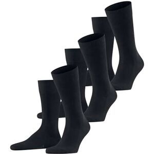 FALKE Herren Socken Family Multipack M So nachhaltige Baumwolle einfarbig 3 Paar, Blau Dark Navy 6370, 43-46 FALKE Herren Socken Family Multipack M So nachhaltige Baumwolle einfarbig 3 Paar, Blau Dark Navy 6370, 43-46