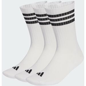 Adidas Unisex 3Stripes Cushioned Sportswear Crew Socks 3 Pair Pack, white/black/black, 45-48 Adidas Unisex 3Stripes Cushioned Sportswear Crew Socks 3 Pair Pack, white/black/black, 45-48