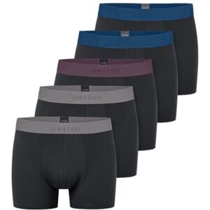 Schiesser Herren 5 PACK Boxershorts Bio Baumwolle Multipack 95/5 Organic Schiesser Herren 5 PACK Boxershorts Bio Baumwolle Multipack 95/5 Organic