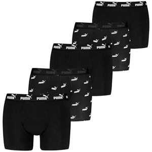 Puma Herren Logo Print Boxer, Schwarz, XL EU Puma Herren Logo Print Boxer, Schwarz, XL EU