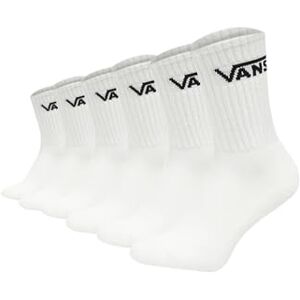 Vans Herren Crew Socken, Weiß, S, weiß, S Vans Herren Crew Socken, Weiß, S, weiß, S