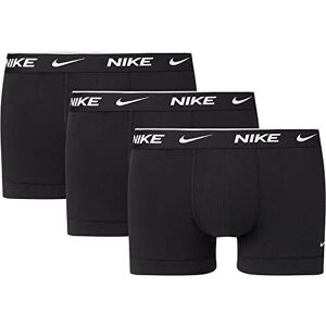 NIKE Herren Everyday Cotton Stretch Boxershorts, Black/Black/Black, XS EU NIKE Herren Everyday Cotton Stretch Boxershorts, Black/Black/Black, XS EU