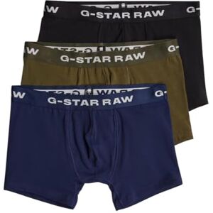 G-STAR Herren Boxer Shorts 3 Pack Multiple, Mehrfarben (dk Black/Imperial Blue/Shadow Olive D23774-D516-G163), M G-STAR Herren Boxer Shorts 3 Pack Multiple, Mehrfarben (dk Black/Imperial Blue/Shadow Olive D23774-D516-G163), M