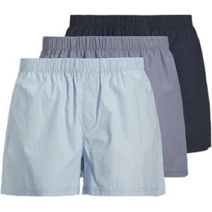 JACK & JONES Herren Jacmilano Woven Boxers 3 Pack Noos, Troposphere, m (3er Pack) JACK & JONES Herren Jacmilano Woven Boxers 3 Pack Noos, Troposphere, m (3er Pack)