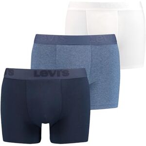 Levi's Herren Premium Men's Boxer Briefs (3 pack) Boxer Shorts, blau combo, L Levi's Herren Premium Men's Boxer Briefs (3 pack) Boxer Shorts, blau combo, L