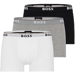 Boss Herren 3er-Pack Shorts aus Stretch-Baumwolle, Normale Passform Badehose, Weiß/Grau/Schwarz, X-Large Boss Herren 3er-Pack Shorts aus Stretch-Baumwolle, Normale Passform Badehose, Weiß/Grau/Schwarz, X-Large