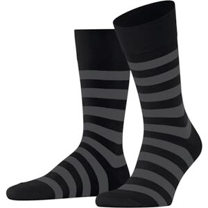 FALKE Herren Socken Sensitive Mapped Line M So Baumwolle mit Komfortbund 1 Paar, Schwarz Black 3000, 47-50 FALKE Herren Socken Sensitive Mapped Line M So Baumwolle mit Komfortbund 1 Paar, Schwarz Black 3000, 47-50