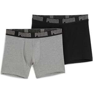 Puma Herren Boxer Boxershorts Shorts Unterhosen Comfort Stretch 2er Pack, Wäschegröße:M, Artikel:-003 Grey Melange/Black Puma Herren Boxer Boxershorts Shorts Unterhosen Comfort Stretch 2er Pack, Wäschegröße:M, Artikel:-003 Grey Melange/Black