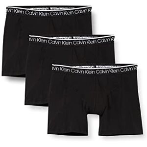 Calvin Herren Boxershorts Briefs Boxer Brief Unterwäsche, Schwarz (Black W/Black Wb), M Calvin Herren Boxershorts Briefs Boxer Brief Unterwäsche, Schwarz (Black W/Black Wb), M