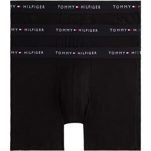 Tommy Hilfiger Herren 3er Pack Boxershorts Briefs aus Baumwolle, Schwarz (Blk/Blk/Blk), XXL Tommy Hilfiger Herren 3er Pack Boxershorts Briefs aus Baumwolle, Schwarz (Blk/Blk/Blk), XXL