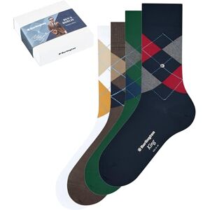 Burlington Herren Socken Ben Box M So Baumwolle gemustert 4 Paar, Mehrfarbig Sortiment 0010, 40-46 Burlington Herren Socken Ben Box M So Baumwolle gemustert 4 Paar, Mehrfarbig Sortiment 0010, 40-46