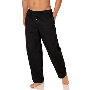 Amazon Essentials Herren Schlafanzughose Straight-Fit Woven Pyjamahose mit Taschen, Schwarz, XL Amazon Essentials Herren Schlafanzughose Straight-Fit Woven Pyjamahose mit Taschen, Schwarz, XL