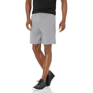 Amazon Essentials Herren Sportliche Basketball-Performance-Tech-Trainingsshorts mit Lockerer Passform, 20,3cm Beininnenlänge, 2er-Pack, Grau/Marineblau, M Amazon Essentials Herren Sportliche Basketball-Performance-Tech-Trainingsshorts mit Lockerer Passform, 20,3cm Beininnenlänge, 2er-Pack, Grau/Marineblau, M