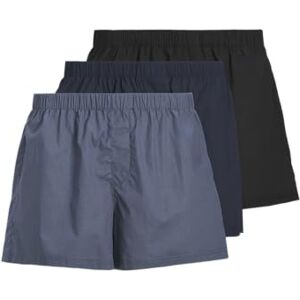 JACK & JONES Herren Jacmilano Woven Boxers 3 Pack Noos, Vintage Indigo, m (3er Pack) JACK & JONES Herren Jacmilano Woven Boxers 3 Pack Noos, Vintage Indigo, m (3er Pack)