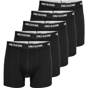 Only & Sons Male Shorts ONSFITZ 5-Pack Boxershorts Only & Sons Male Shorts ONSFITZ 5-Pack Boxershorts