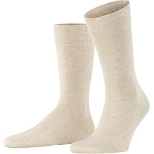FALKE Herren Socken Family M So nachhaltige Baumwolle einfarbig 1 Paar, Beige Sand Melange 4650, 43-46 FALKE Herren Socken Family M So nachhaltige Baumwolle einfarbig 1 Paar, Beige Sand Melange 4650, 43-46