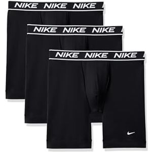 NIKE Herren All Day Micro Stretch Long Leg Boxer Brief Underwear (3-Pack) Retroshorts, Schwarz/Schwarz/Schwarz, Medium (3er Pack) NIKE Herren All Day Micro Stretch Long Leg Boxer Brief Underwear (3-Pack) Retroshorts, Schwarz/Schwarz/Schwarz, Medium (3er Pack)