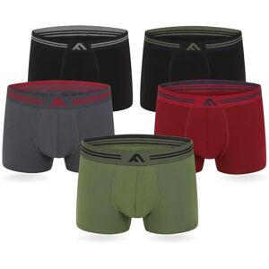 FM London Herren (5er-pack) Bambus-herren-boxershorts Boxer Shorts, Dunkel Sortiert, M EU FM London Herren (5er-pack) Bambus-herren-boxershorts Boxer Shorts, Dunkel Sortiert, M EU