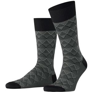 FALKE Herren Socken Colonial Style M So Baumwolle gemustert 1 Paar, Schwarz Black 3000, 43-44 FALKE Herren Socken Colonial Style M So Baumwolle gemustert 1 Paar, Schwarz Black 3000, 43-44