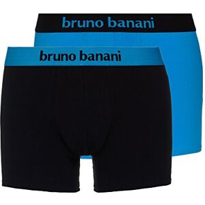 bruno banani Flowing Short 2er Pack (6 Aqua Blue / Schwarz) bruno banani Flowing Short 2er Pack (6 Aqua Blue / Schwarz)
