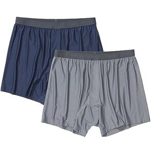 ExOfficio Herren Give-n-go 2.0, 2er-Pack Boxershorts, Marineblau/Stahl-Onyx, Medium ExOfficio Herren Give-n-go 2.0, 2er-Pack Boxershorts, Marineblau/Stahl-Onyx, Medium