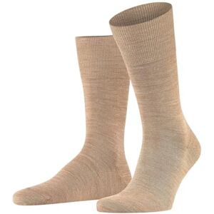 FALKE Herren Socken Airport M So Wolle Baumwolle einfarbig 1 Paar, Braun Nutmeg Melange 5410, 47-48 FALKE Herren Socken Airport M So Wolle Baumwolle einfarbig 1 Paar, Braun Nutmeg Melange 5410, 47-48