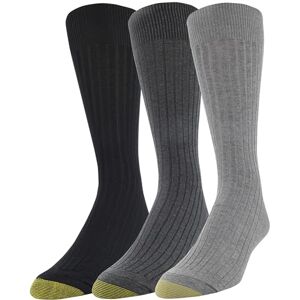Gold Toe Herren Classic Canterbury Crew Dress Socken 3 Paar Kleidersocken, Grau meliert, Large (3er Pack) Gold Toe Herren Classic Canterbury Crew Dress Socken 3 Paar Kleidersocken, Grau meliert, Large (3er Pack)