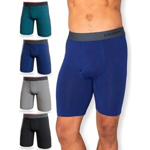 FM London Herren 4er-Pack Bambus Boxershorts Lang Boxer Shorts, Dunkel Sortiert, M EU FM London Herren 4er-Pack Bambus Boxershorts Lang Boxer Shorts, Dunkel Sortiert, M EU