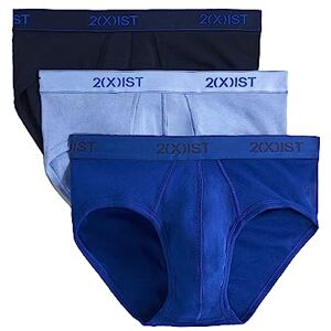2(X)IST 2(x) istISTistIST Herren Essential Cotton No Show Slip 3er-Pack, Marineblau/Kobaltblau/Porzellan, Small 2(X)IST 2(x) istISTistIST Herren Essential Cotton No Show Slip 3er-Pack, Marineblau/Kobaltblau/Porzellan, Small
