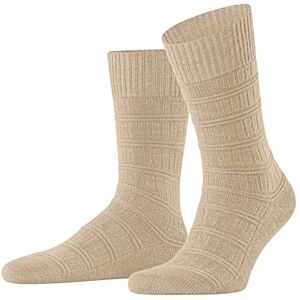 FALKE Herren Socken Link Attire M So Wolle Lyocell Leinen einfarbig 1 Paar, Beige Sandstone 4024, 39-42 FALKE Herren Socken Link Attire M So Wolle Lyocell Leinen einfarbig 1 Paar, Beige Sandstone 4024, 39-42