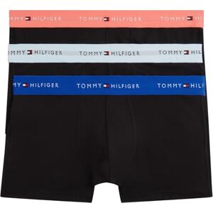 Tommy Hilfiger Herren 3er Pack Boxershorts Trunks aus Baumwolle mit Stretch, Schwarz (PCH Dusk/Tme Cob/Keep Blue), M Tommy Hilfiger Herren 3er Pack Boxershorts Trunks aus Baumwolle mit Stretch, Schwarz (PCH Dusk/Tme Cob/Keep Blue), M