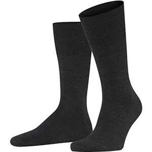 FALKE Herren Socken Airport M So Wolle Baumwolle einfarbig 1 Paar, Grau Dark Grey 3070, 49-50 FALKE Herren Socken Airport M So Wolle Baumwolle einfarbig 1 Paar, Grau Dark Grey 3070, 49-50