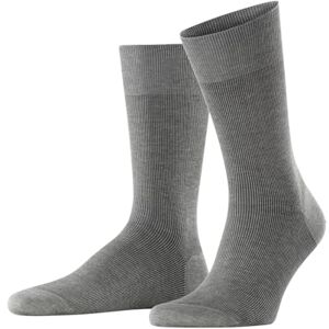 FALKE Herren Socken Fine Shadow M So Baumwolle gemustert 1 Paar, Grau Steel Melange 3166, 45-46 FALKE Herren Socken Fine Shadow M So Baumwolle gemustert 1 Paar, Grau Steel Melange 3166, 45-46