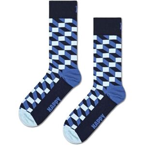 Happy Socks Unisex Filled Optic, Blau, 41-46 EU Happy Socks Unisex Filled Optic, Blau, 41-46 EU