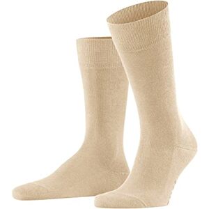 FALKE Herren Socken Family M So Baumwolle einfarbig 1 Paar, Beige Sand 4320, 43-46 FALKE Herren Socken Family M So Baumwolle einfarbig 1 Paar, Beige Sand 4320, 43-46