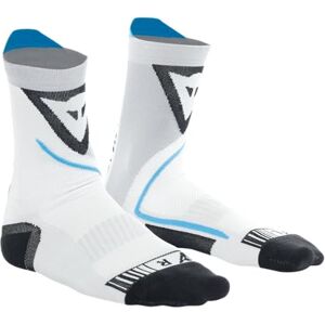 Dainese Dry Mid Socks, Motorrad Socken Kurz Sommer, für Damen und Herren, Schwarz/Blau, EU 42-44 Dainese Dry Mid Socks, Motorrad Socken Kurz Sommer, für Damen und Herren, Schwarz/Blau, EU 42-44