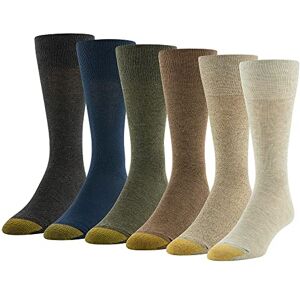 Gold Toe Herren Cambridge Crew, 6-Pairs Socken, Haferflocken, Sortiert, Large (6er Pack) Gold Toe Herren Cambridge Crew, 6-Pairs Socken, Haferflocken, Sortiert, Large (6er Pack)