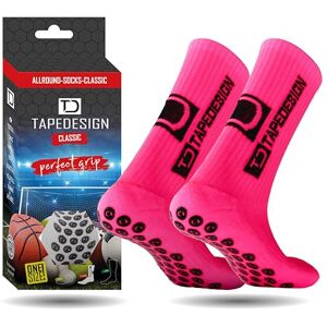 Tapedesign "Classic 1 Paar Rutschfeste Fußball Socken mit gummierten Noppen (Unisex) Fussball-Socken mit Grip für Damen & Herren Anti-Rutsch Fußballsocken Sportsocken atmungsaktiv Tapedesign "Classic 1 Paar Rutschfeste Fußball Socken mit gummierten Noppen (Unisex) Fussball-Socken mit Grip für Damen & Herren Anti-Rutsch Fußballsocken Sportsocken atmungsaktiv